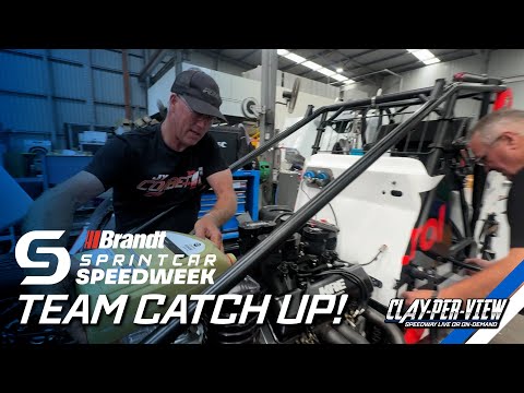 Brandt Speedweek | Team Catch Up - Night 1 - dirt track racing video image