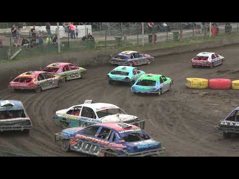 Saloons Stockcars finale Speedway Emmen 30 juni 2024 - RaRaRacing - dirt track racing video image