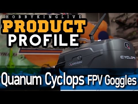 Quanum Cyclops FPV Goggles - Product Profile - HobbyKing Live - UCkNMDHVq-_6aJEh2uRBbRmw