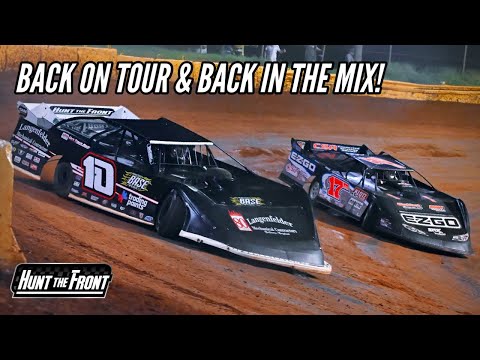 Battling Up Front Again! Tight HTF Series Racing at Duck River Raceway Park! - dirt track racing video image