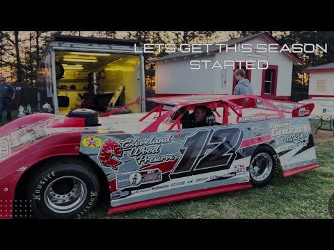 Let’s get 2024 started! @redclayoval at Toccoa Raceway-Practice with the Super Late Model - dirt track racing video image
