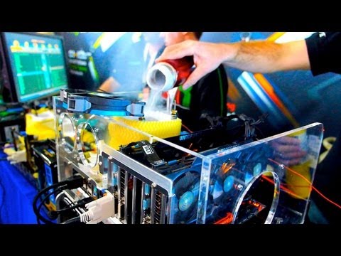 Gaming Laptops & LIQUID NITROGEN COOLING! - Gigabyte Ultrablade @ PAXAUS - UCppifd6qgT-5akRcNXeL2rw