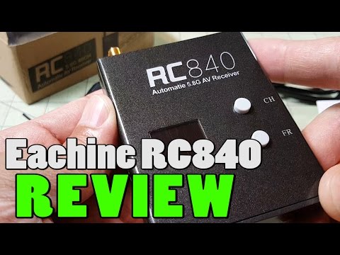 Eachine RC840 Video Receiver Review - UCnJyFn_66GMfAbz1AW9MqbQ