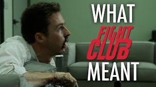 Fight Club - What it all Meant