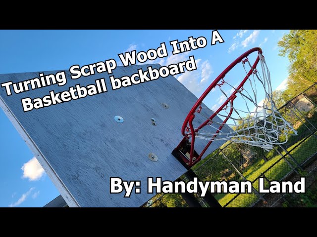 How to Make a DIY Basketball Backboard