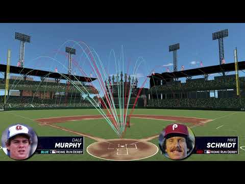 1983 Home Run Derby Simulation • Schmidt - Rice - Armas - Murphy  video clip