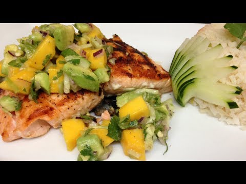 SALMON CON SALSA DE MANGO  RECETA - UCKkinZz8CfbX-Hr6zcXOO7Q