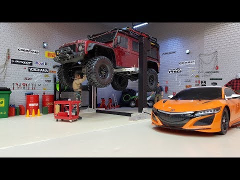 Самодельный ЭЛЕКТРИЧЕСКИЙ ПОДЪЕМНИК в гараж ...  (rc scale garage) - UCvsV75oPdrYFH7fj-6Mk2wg