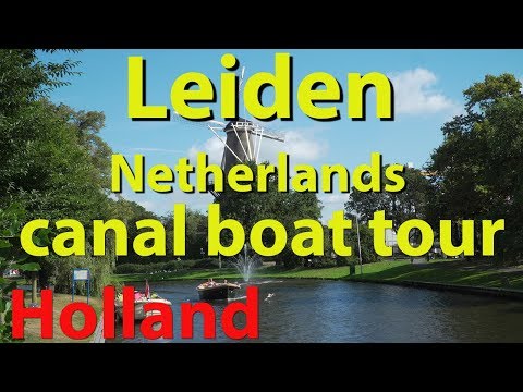 Leiden, Netherlands canal boat tour - UCvW8JzztV3k3W8tohjSNRlw