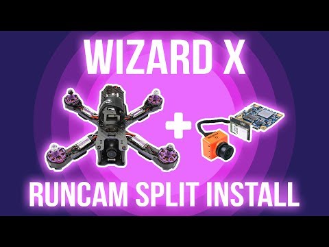 Eachine Wizard x220 RunCam Split Installation - How to install RunCam Split - HD FPV - UCf_qcnFVTGkC54qYmuLdUKA