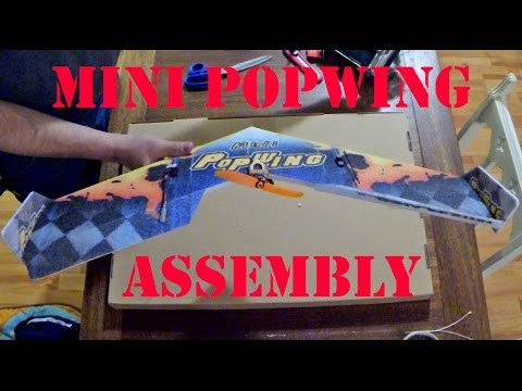 Nitroplanes Techone EPP MINI Popwing ARF Unboxing and Assembly Part 1 - UCLqx43LM26ksQ_THrEZ7AcQ