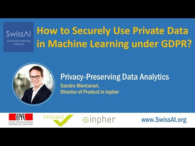 How to Keep Your Machine Learning Data Private