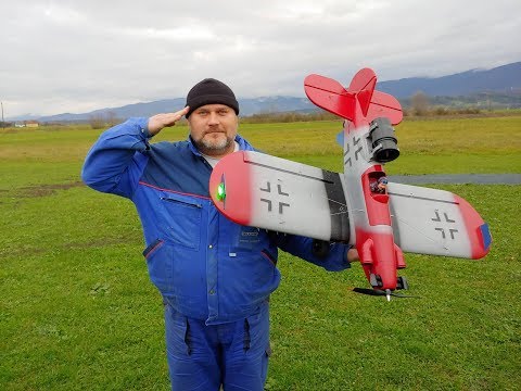 Durafly ME 001 Fast Poke 70mm EDF Prop jet Maiden flight - UC3RiLWyCkZnZs-190h_ovyA