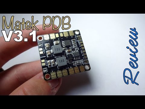 Matek Mini Power Hub PDB V3.1 Review - UC2c9N7iDxa-4D-b9T7avd7g