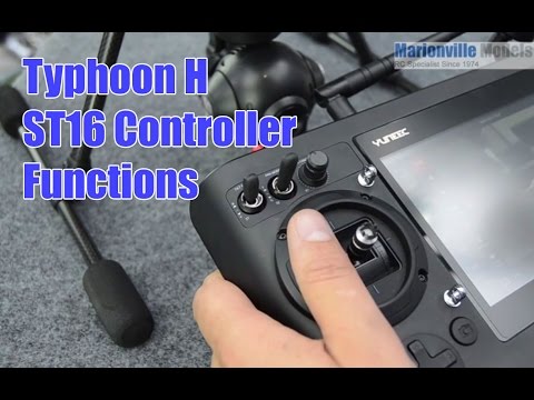 Using the Yuneec Typhoon H ST16 Controller, Gimbal & Flight Modes Functions - UCg7KMrS12P2nmOIjOHjgZEA