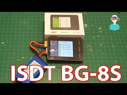 ISDT BG-8S Smart Battery Checker - UCOs-AacDIQvk6oxTfv2LtGA