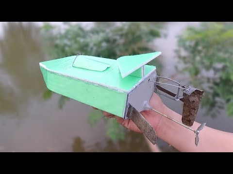 How To Make A Remote Control Boat At Home -  Diy Rc Racing speed Boat - UCR3xusmlQ7Ljz8R7AB0umZw