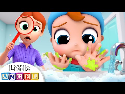 Wash, wash, wash your Hands | Healthy Habits Song | Kids Songs and Nursery Rhymes Little Angel