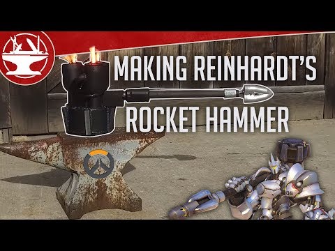 Make it Real: Reinhardt's Rocket Hammer (BUILD VIDEO) - UCjgpFI5dU-D1-kh9H1muoxQ