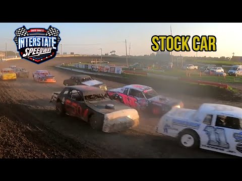 Stock Car | Interstate Speedway | 7-2-2023 - dirt track racing video image
