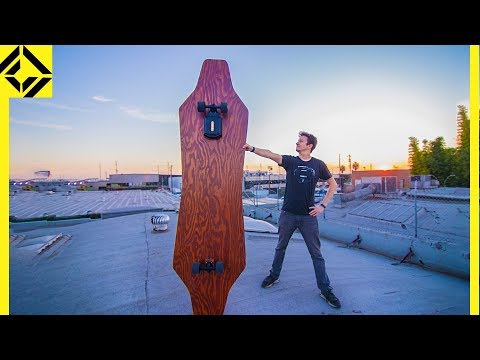 World's Largest ELECTRIC SKATEBOARD! - UCSpFnDQr88xCZ80N-X7t0nQ