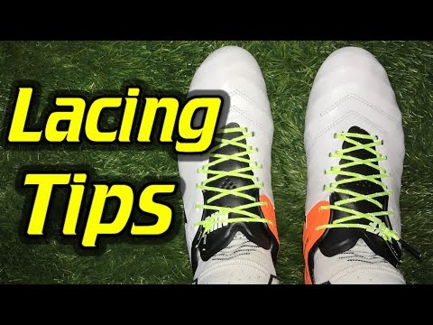 Lacing Tip - Cleanest Way to Tie Soccer Cleats/Football Boots - UCUU3lMXc6iDrQw4eZen8COQ