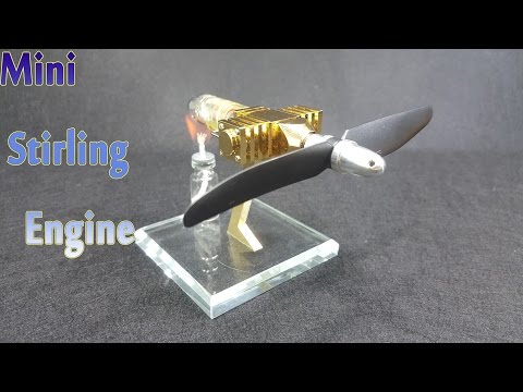 Assembling Mini Stirling Engine Model Educational Toy Kits - v2 - UCFwdmgEXDNlEX8AzDYWXQEg