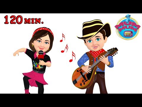 Hokey Pokey Song and Dance & Nursery Rhymes for Children | Wheels On The Bus | Mum Mum TV - UC6nLzxV4OEvfvmT2bF3qvGA