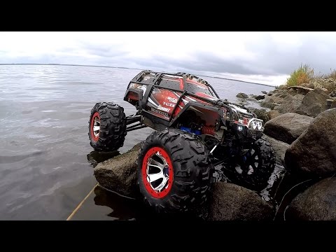 Traxxas Summit против HSP на камнях. - UCX2-frpuBe3e99K7lDQxT7Q