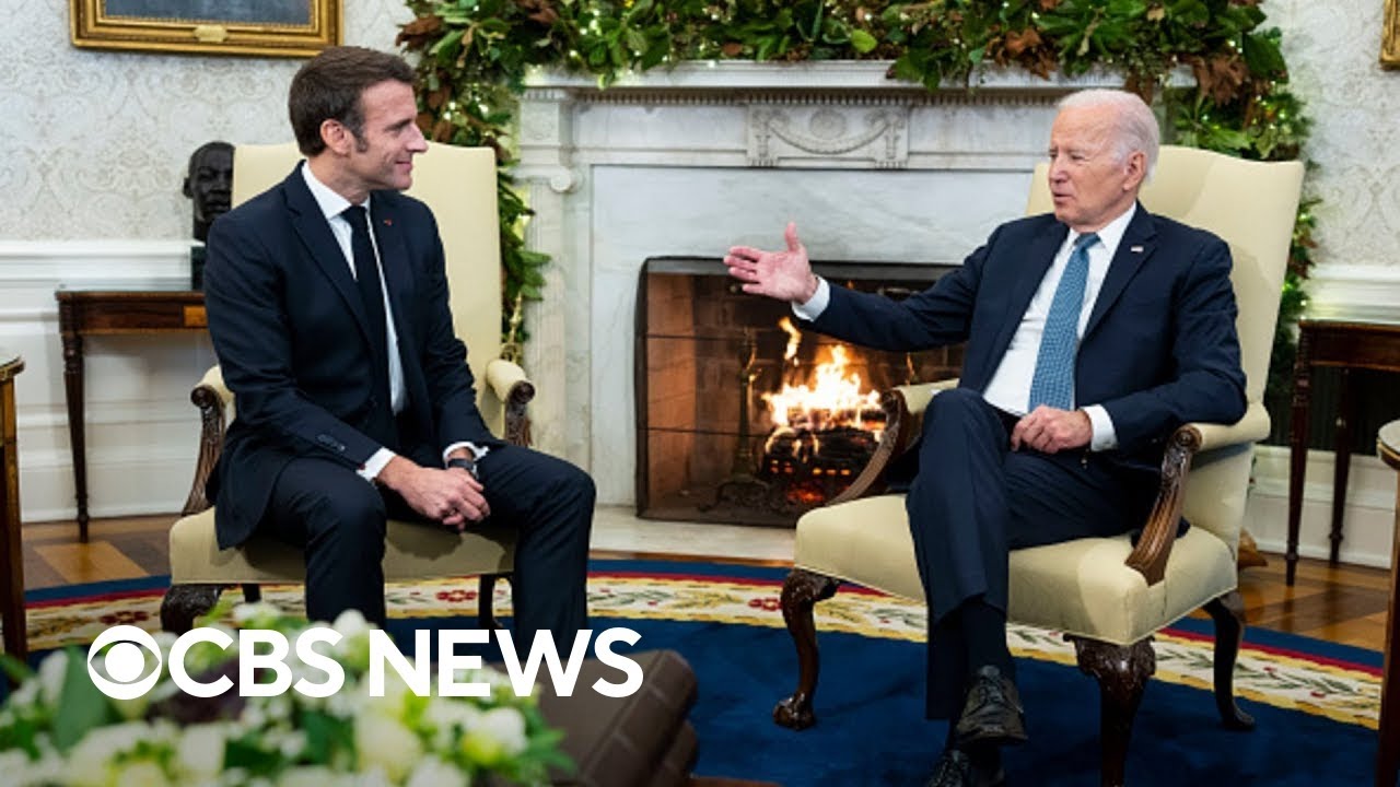 President Biden hosting Emmanuel Macron in Biden’s first state dinner