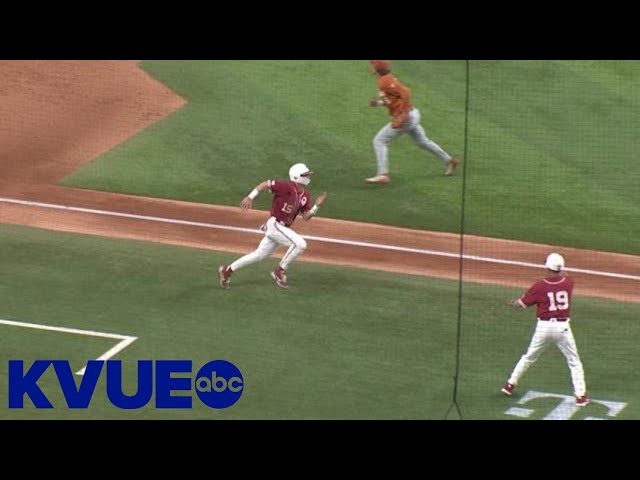 Texas and Oklahoma Face Off in College Baseball