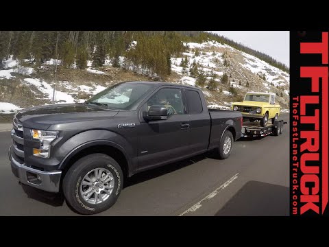 2015 Ford F-150 2.7L EcoBoost takes on the Grueling IKE Gauntlet Towing Test Review - UCO-85LYfB61OP4SRAgpfncw