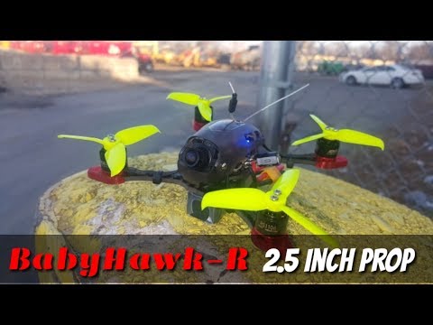 Babyhawk R with Extended Arms and Gemfan 2540 Tri-blades - UCNUx9bQyEI0k6CQpo4TaNAw