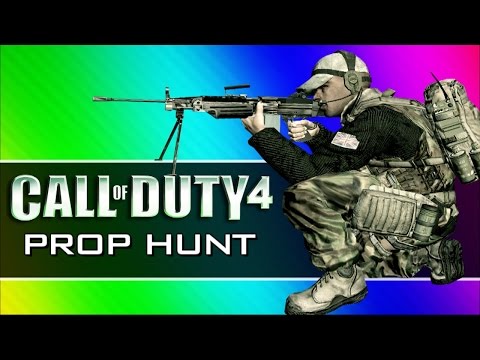 Call of Duty 4: Prop Hunt Funny Moments - First Blood, Claymore Tutorial, Yellow Crates! (CoD4 Mod) - UCKqH_9mk1waLgBiL2vT5b9g
