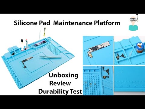 Silicone Pad  Maintenance Platform with Magnetic Section Unboxing And Review - UCOs-AacDIQvk6oxTfv2LtGA