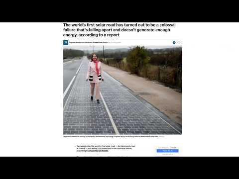 Solar Roads gets on the Hyperloop FAIL-train!