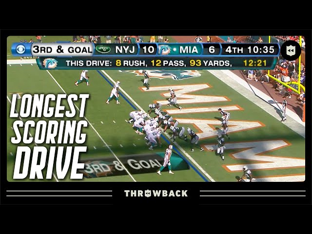 What Is the Longest Drive in NFL History?