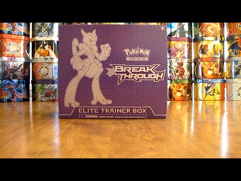 Pokemon TCG BREAKthrough Elite Trainer Box Opening