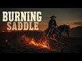 Burning Saddle  Dark Western Blues Ride
