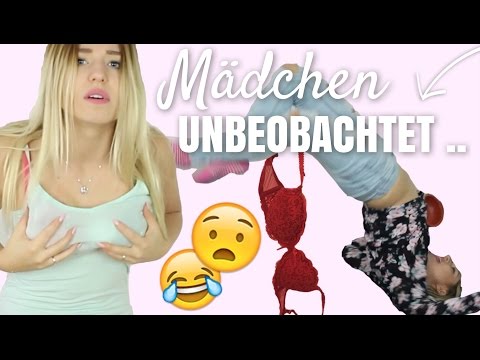 Dinge die MÄDCHEN tun, wenn sie sich UNBEOBACHTET FÜHLEN + OUTTAKES - UCHfdTAyg5t4mb1G-3rJ6QsQ