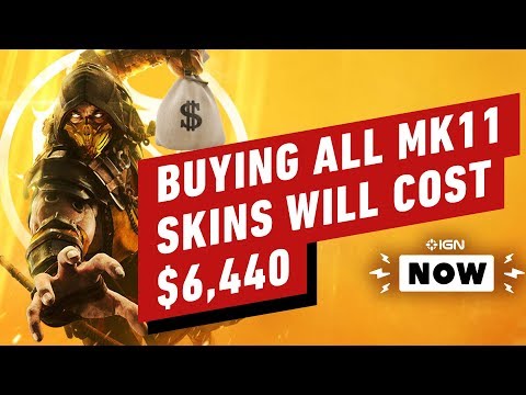 Buying Every Mortal Kombat 11 Skin Will Cost $6440 - IGN Now - UCKy1dAqELo0zrOtPkf0eTMw