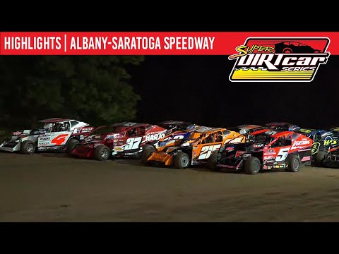 Super DIRTcar Series Big Block Modifieds | Albany-Saratoga Speedway | June 13, 2023 | HIGHLIGHTS - dirt track racing video image