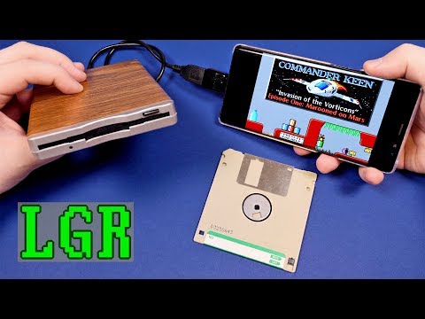 LGR - Using a Floppy Disk Drive on a Smartphone - UCLx053rWZxCiYWsBETgdKrQ