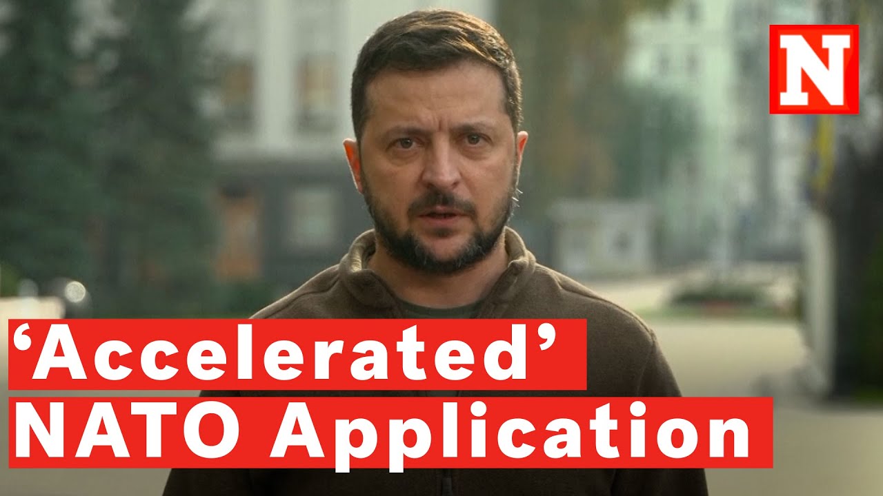 Zelensky Announces Ukraine’s Application For ‘Accelerated’ NATO Admission