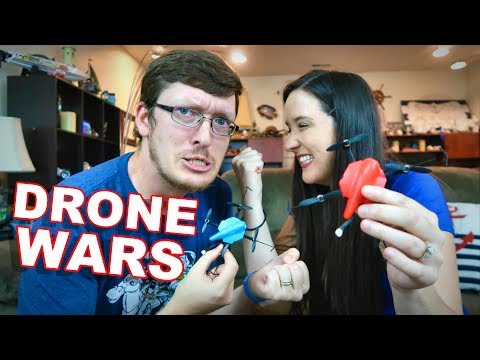 Epic Battle Drones - Husband VS Wife - HS177 - TheRcSaylors - UCYWhRC3xtD_acDIZdr53huA