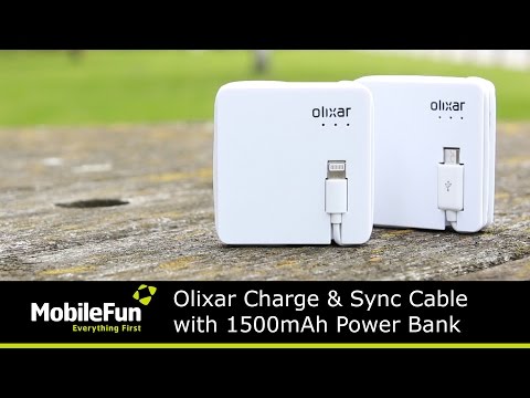 Olixar Charge & Sync Cable with 1500mAh Power Bank - UCS9OE6KeXQ54nSMqhRx0_EQ