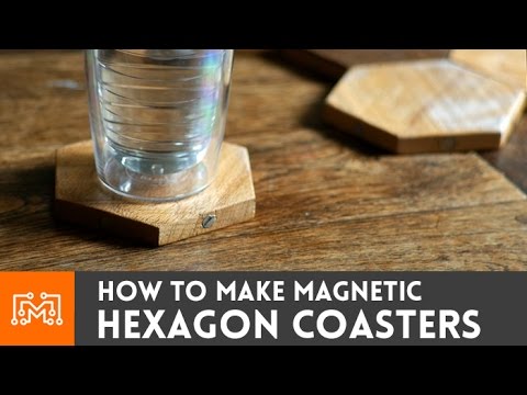 Magnetic Hexagon Coasters // How-To - UC6x7GwJxuoABSosgVXDYtTw