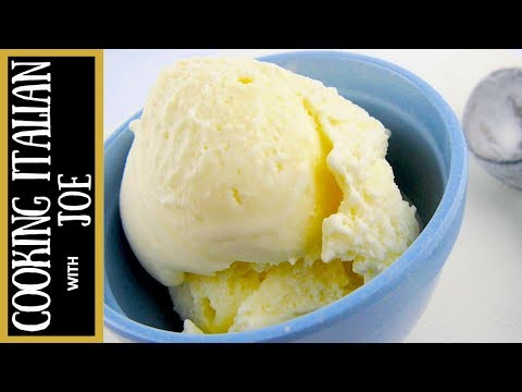 How to Make Vanilla Ice Homemade Cream Cooking Italian with Joe - UCmwf656_nAjxFGxfC6Yw0QQ