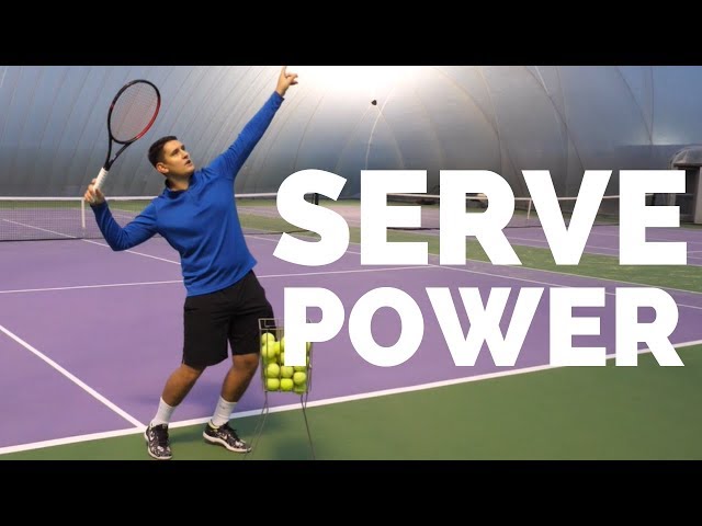 How To Get More Power On Tennis Serve?