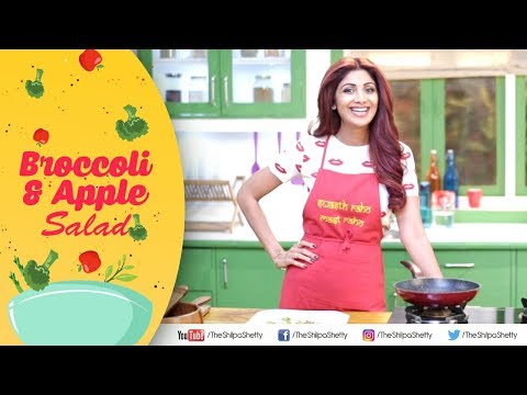 Broccoli & Apple Salad | Shilpa Shetty Kundra | Healthy Recipes | The Art Of Loving Food - UCqoUtFTzx-fcFDdZLOGwL_w